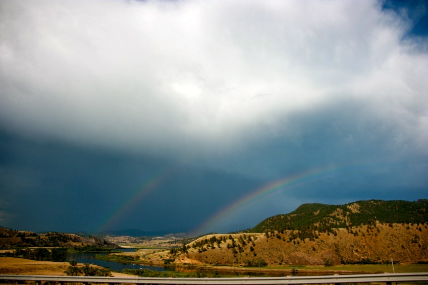 Image of hills and clouds