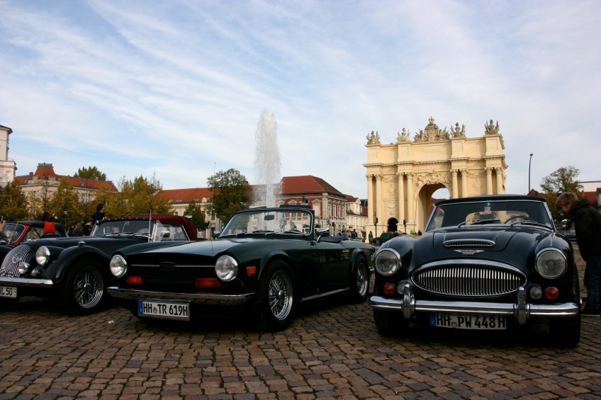 Car Show in Downtown Postdam, Germany
