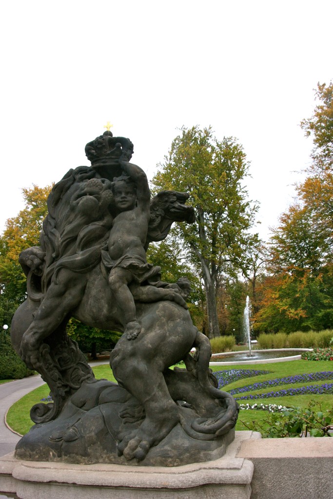 Statue in the Royal Garden Prague Castle Pražský hrad