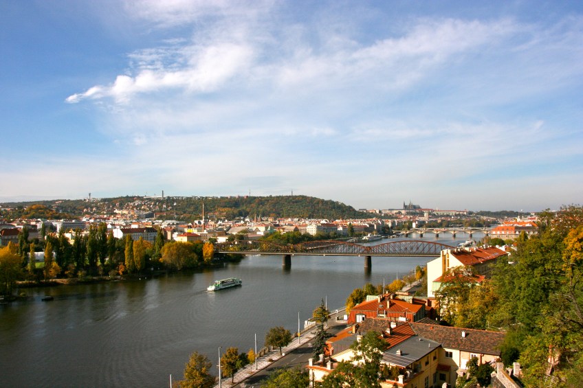 View from Vyšehrad