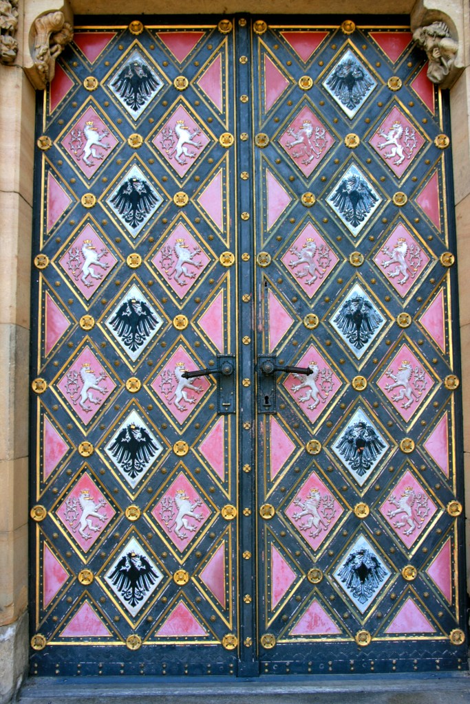 Door Vyšehrad Prague