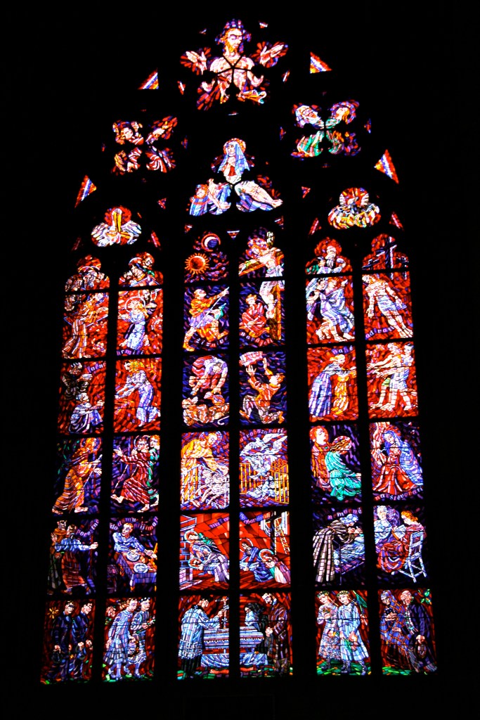 Stained Glass St. Vitas Prague