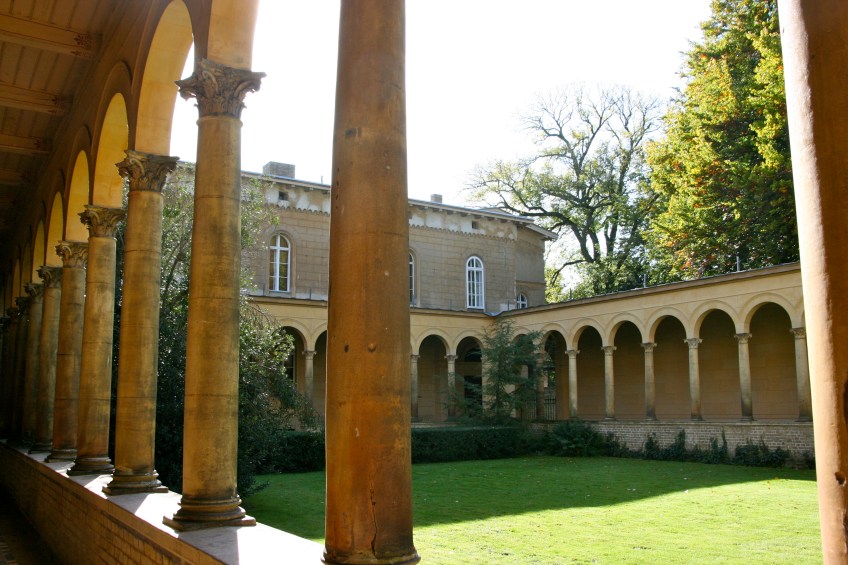 Courtyard in Church of Peace Sanssouci Park