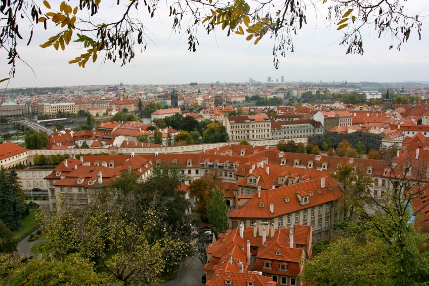 Prague from Prague Castle Lookout