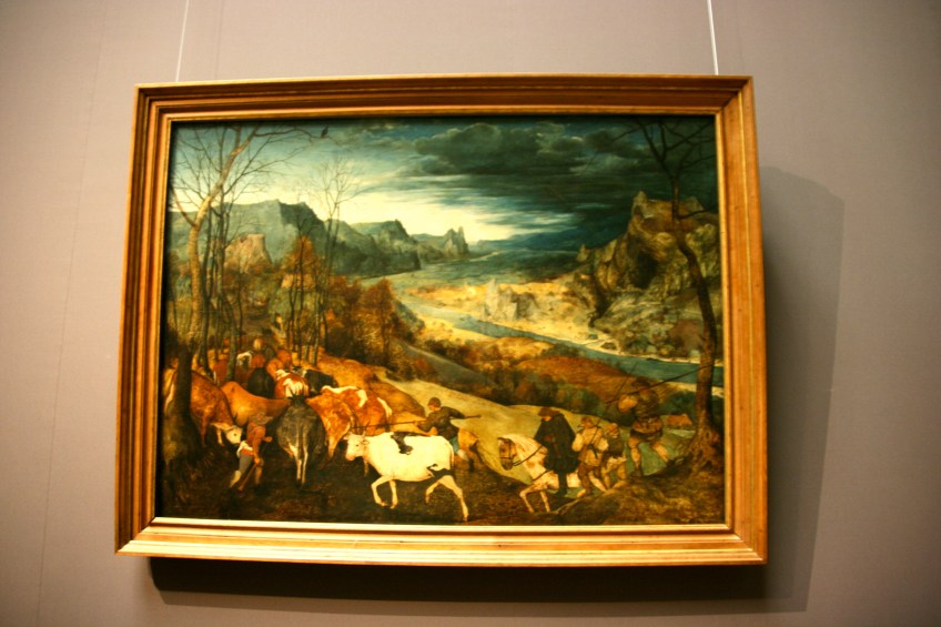 The Return of the Herd, Bruegel, Vienna, Austria, Art