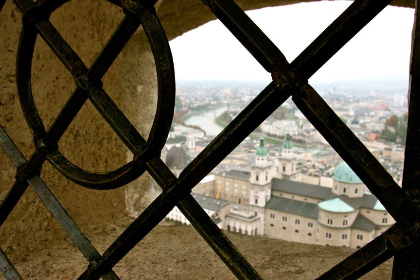 Hohensalzburg Castle, Salzburg, Austria, Epic Views, Perspective