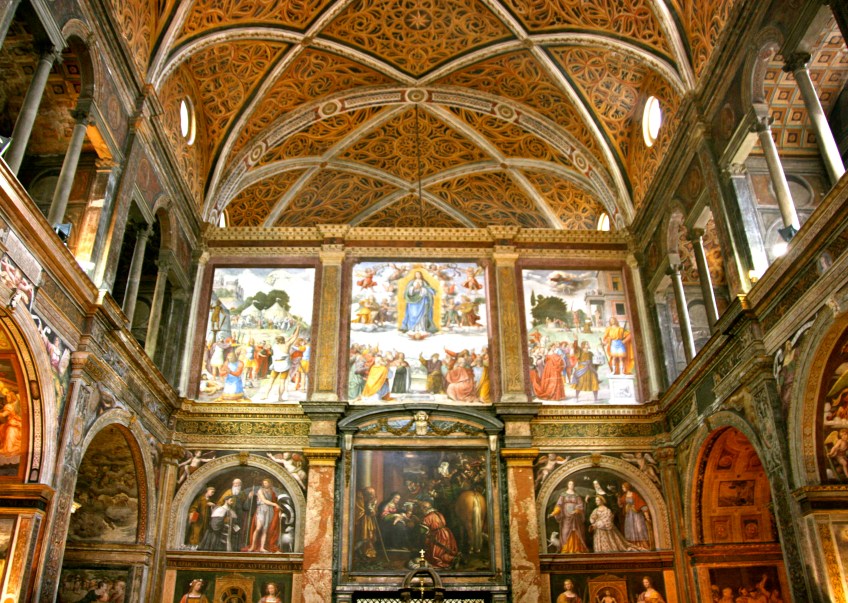 Church of San Maurizio al Monastero Maggiore, Milan, Italy, Art