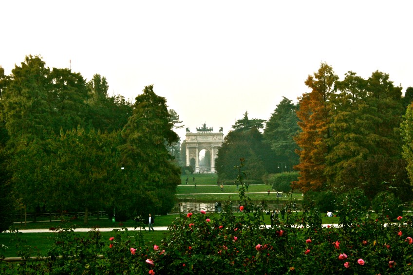 Sempione Park, Milan, Italy, Arc