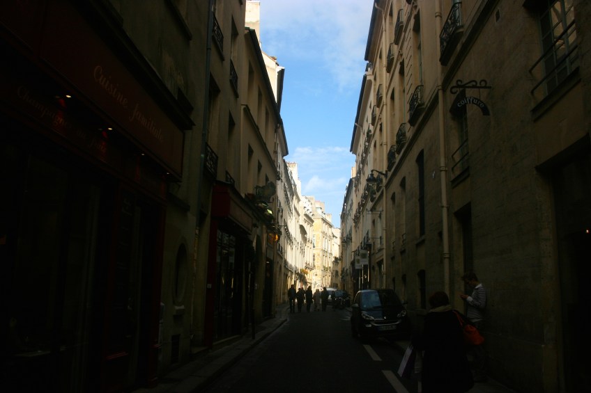 Paris Alley Shadows Street