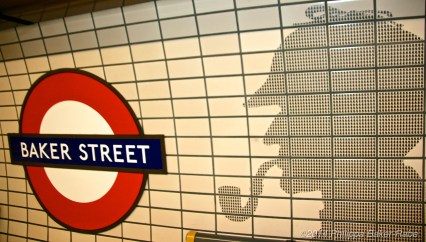 London the Tube Baker Street Station